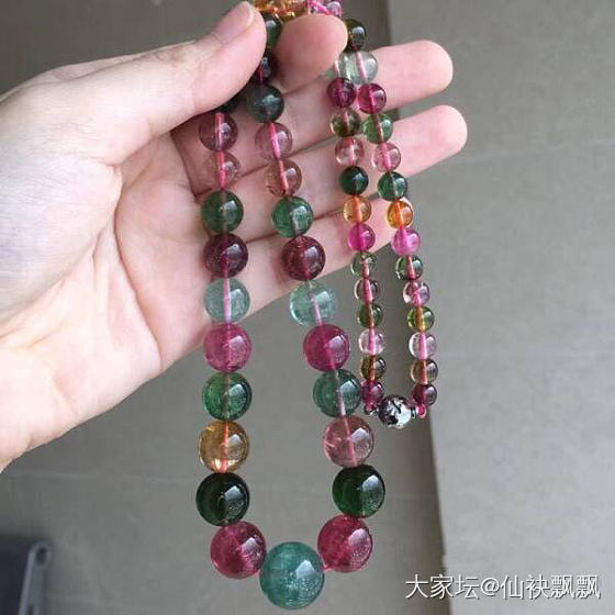 手链和塔链，塔链太沉了。_碧玺