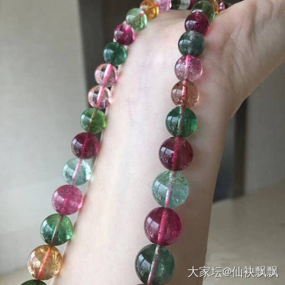 手链和塔链，塔链太沉了。_碧玺