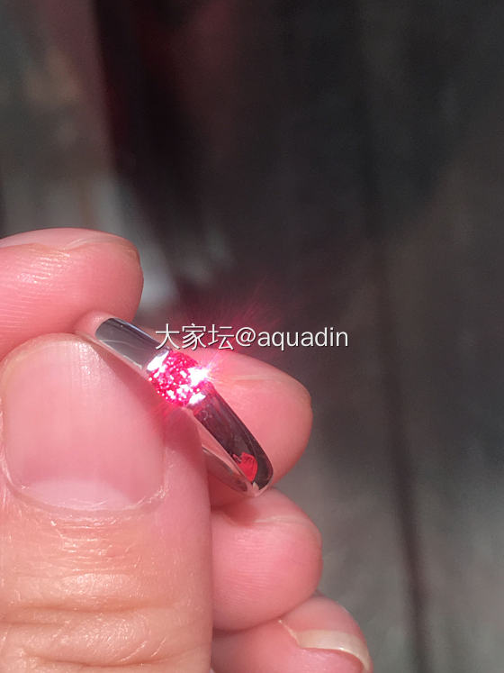 新鲜出炉的小纳米亚绝地戒指_戒指尖晶石