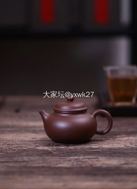 老紫泥老师傅手艺壶_茶道