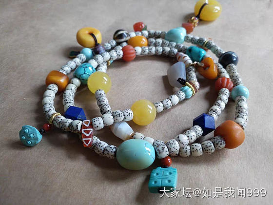水贴，秀图～_珠串菩提子