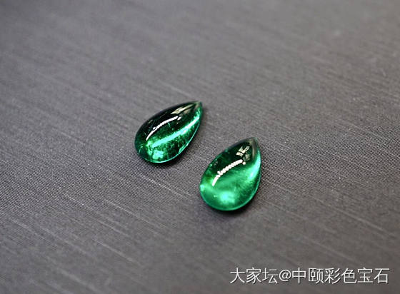 ##中颐天然哥伦比亚素面祖母绿##  2.48ct_祖母绿名贵宝石