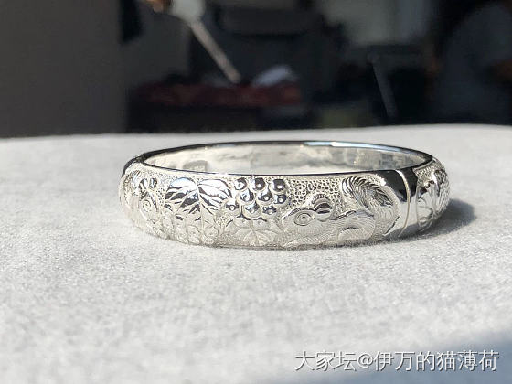我的耄耋_手镯银