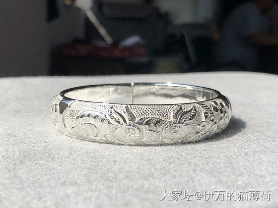 我的耄耋_手镯银