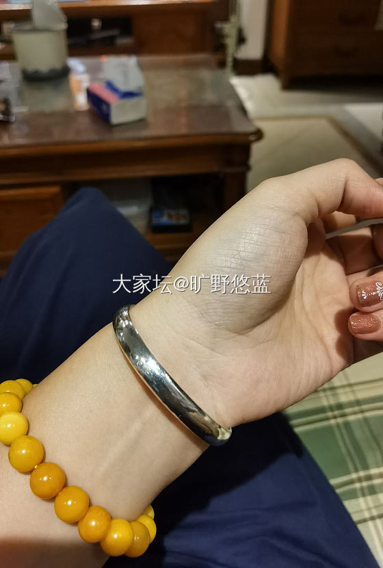 水一帖，银坑第一个选择了它_手镯银