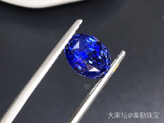 【泰勒彩宝】5.62ct无烧皇家蓝裸石精品推荐_蓝宝石
