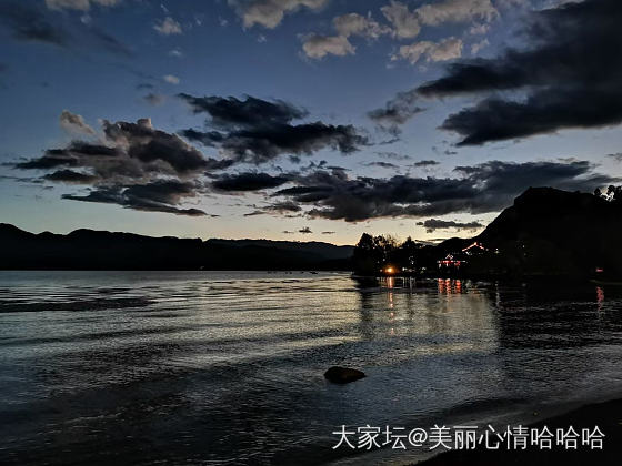 泸沽湖的日与夜_摄影景色旅游大家谈