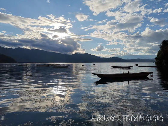 泸沽湖的日与夜_摄影景色旅游大家谈