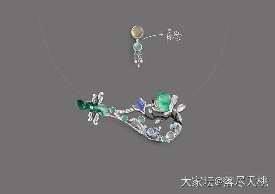 琵琶精_设计翡翠