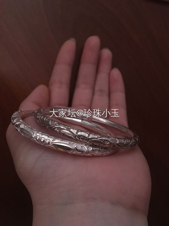 讨论贴：你戴得比较久的是哪只镯几呀？_手镯银