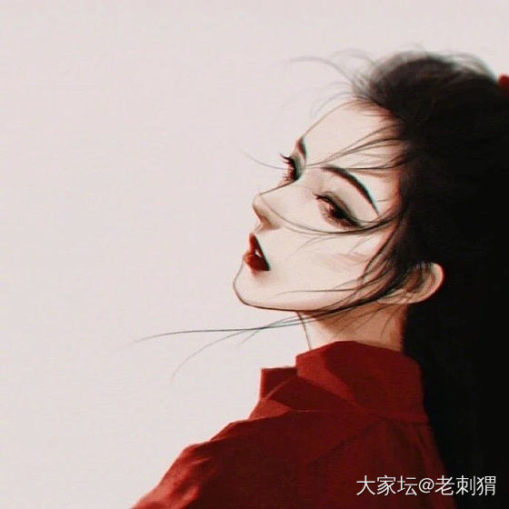 超美的女生
插画师：Qiuhan寒秋 ​ ​​​_书画