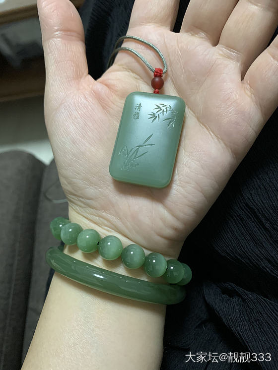 感受到了所谓的脂粉感_牌子和田玉