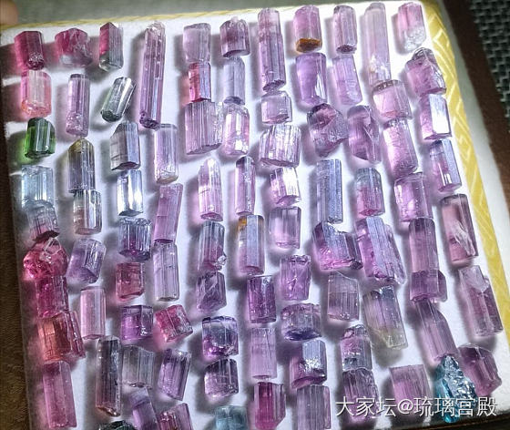 薰衣草紫色碧玺视频_碧玺彩色宝石