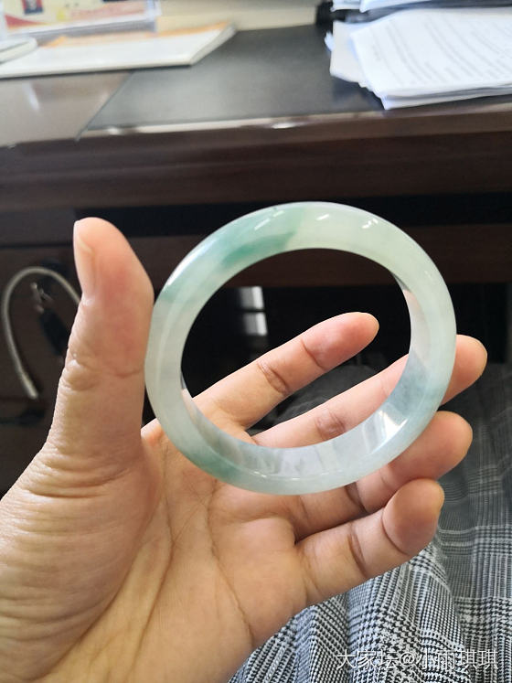 新入的手镯_手镯翡翠
