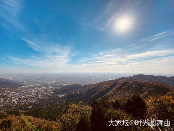 请假跑去看香山红叶🍁_景色