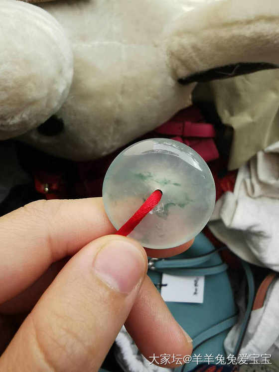 第一块吃药平安扣_翡翠
