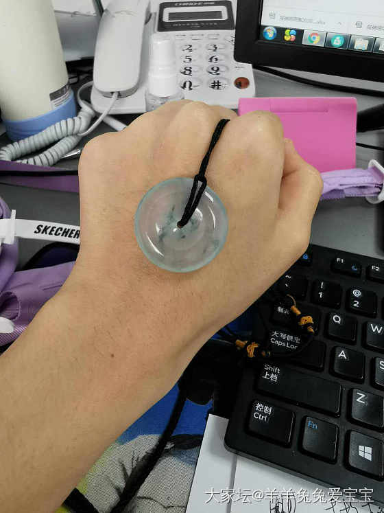 第一块吃药平安扣_翡翠