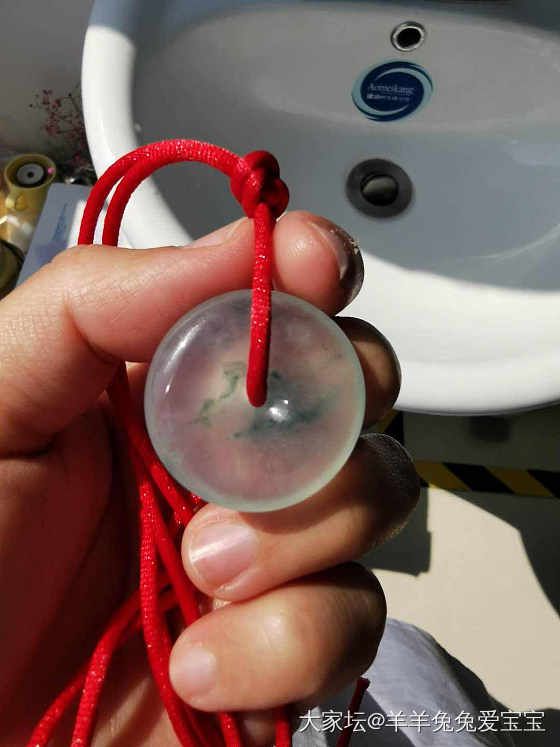 第一块吃药平安扣_翡翠