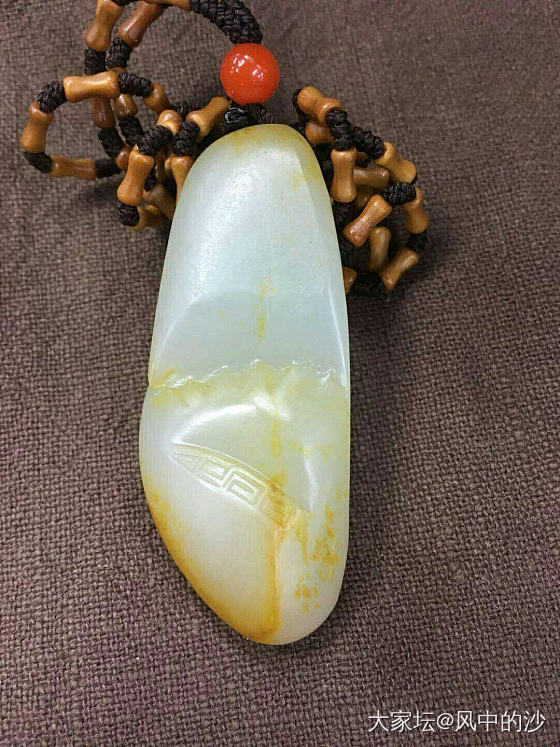 请教一下，这是新疆和田玉籽料吗？_和田玉