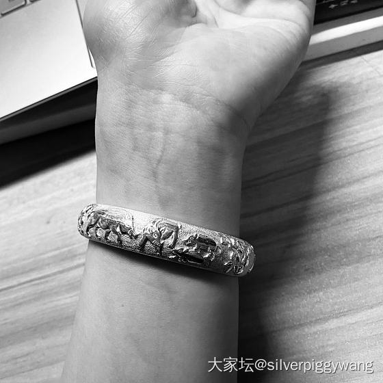 撸上大轮胎，改造小推圈_手镯银
