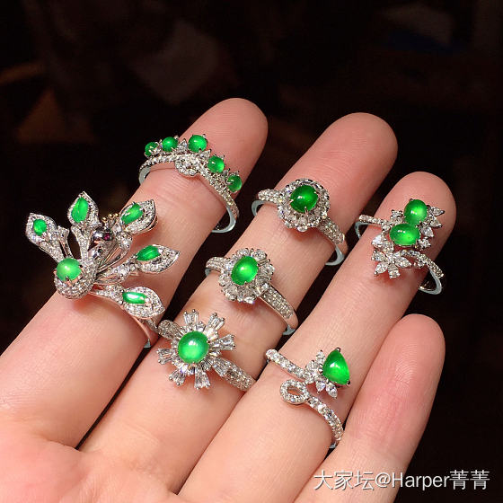 翡翠精品戒指_翡翠