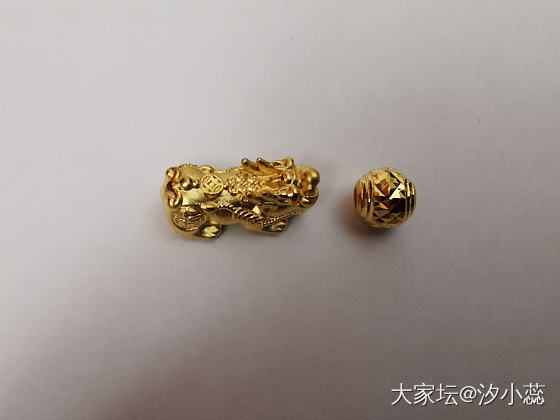 0.84克的貔貅，还满好看的_金