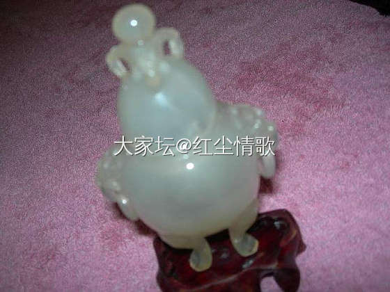 咱的藏品 香道文化，玉髓香薰，乾隆工    奇楠沉香佛珠一串 金沉水
