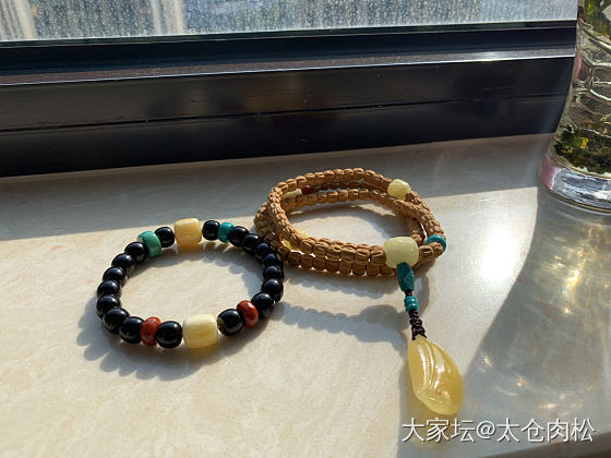 ☀，🍵，串~~_琥珀蜜蜡