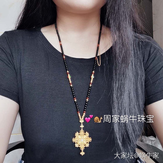 足金吊坠❤️_首饰