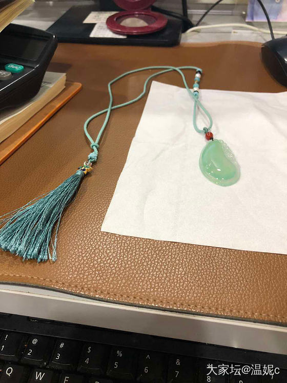 晒晒一些喜爱的小物件_翡翠松石舒俱来碧玺