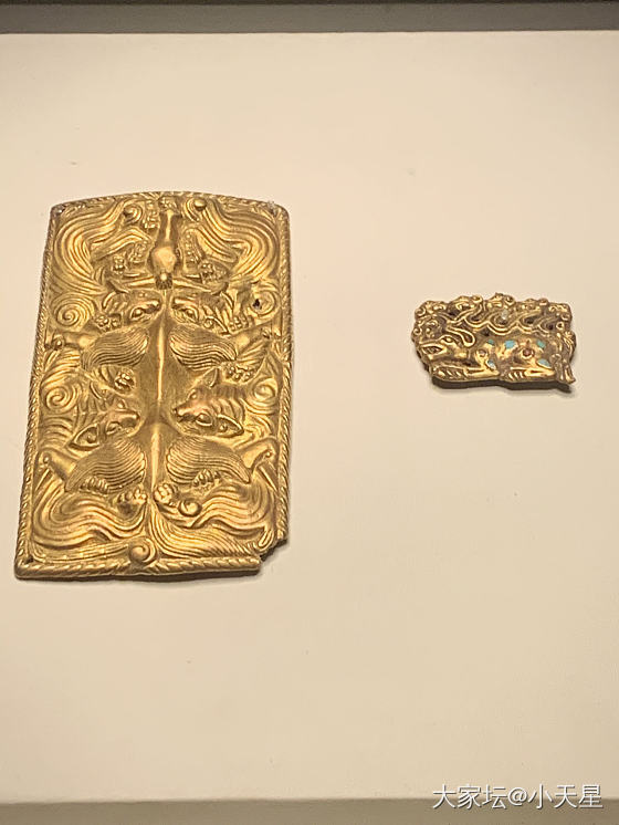战国的金饰_博物馆金