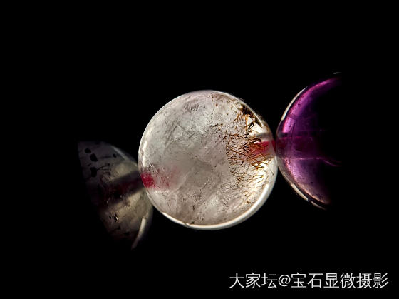冰雪下的枯草|水晶_水晶