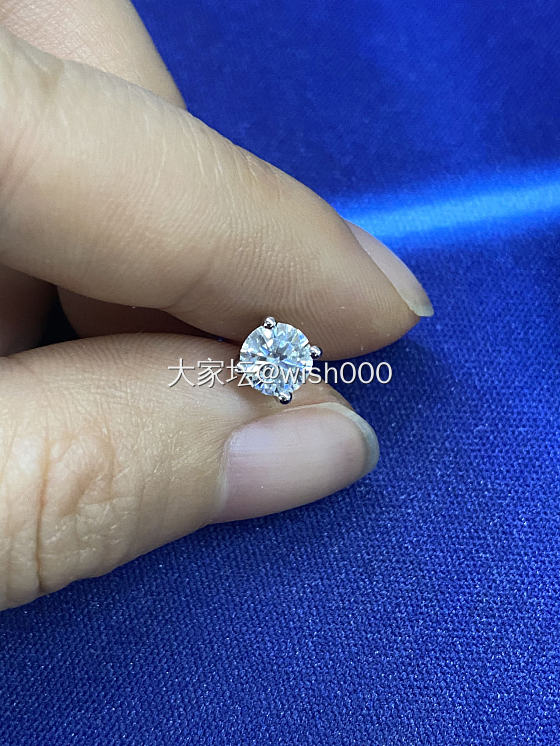 莫桑耳钉_耳钉莫桑石