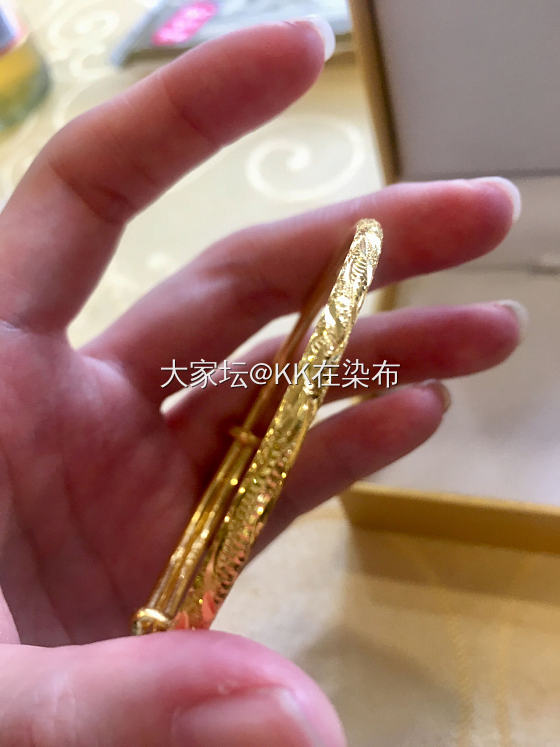 枯竹亮光还是柔光？_打金手镯金