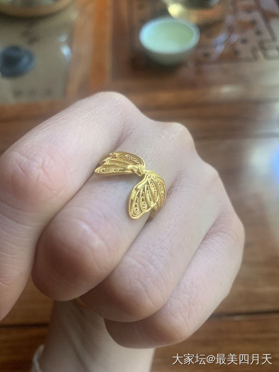 今日装备～花丝蝴蝶_金