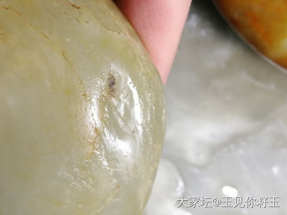 记录23，大籽切料过程图……_和田玉