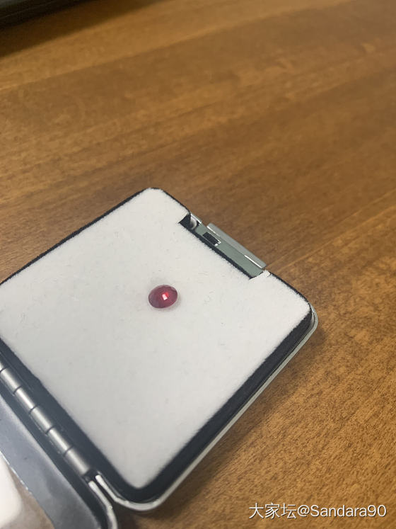 请教大家这颗红宝石能不能留_红宝石