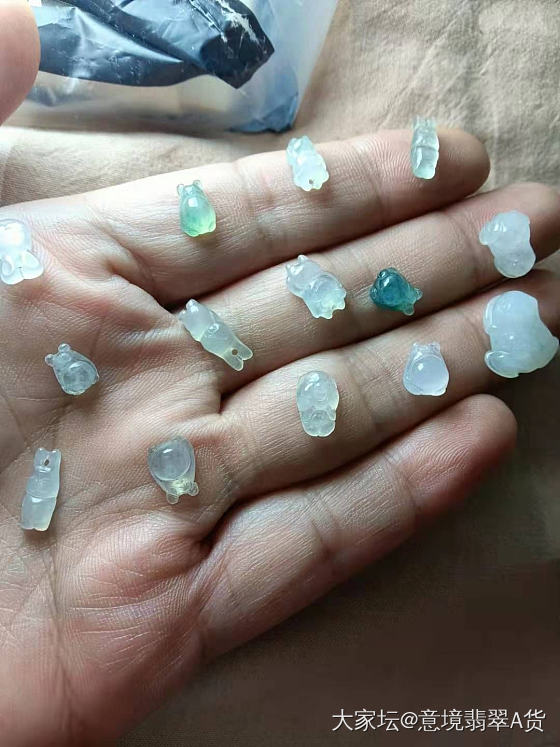翡翠A货小可爱_翡翠