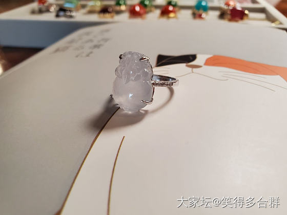 我不认识的，一律叫瑞兽。_戒指翡翠