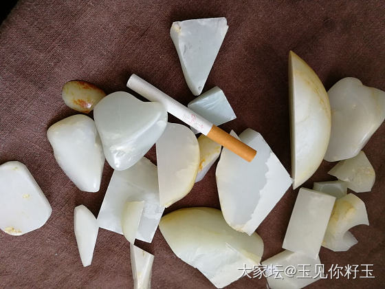记录29，一些切好的料子……_和田玉