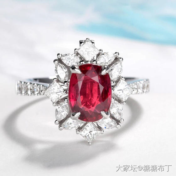 求椭圆黄钻镶嵌款式参考_异形钻彩钻钻石