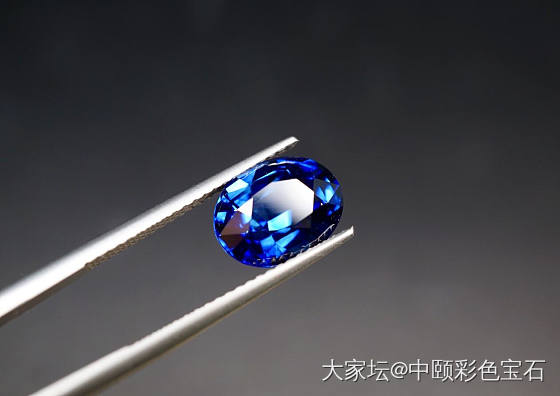 ##中颐天然皇家蓝蓝宝石##  4.12ct_蓝宝石名贵宝石