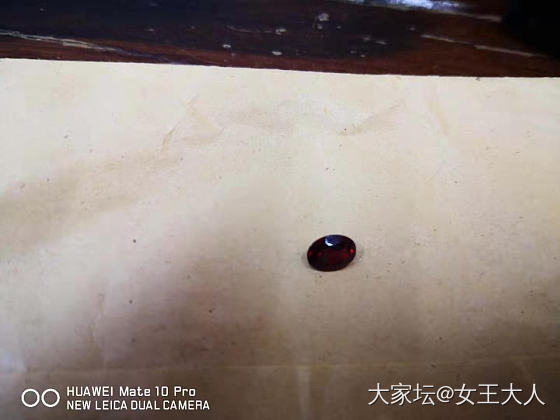 开心，婆婆给我定了一枚戒指，集美们快帮我看看_红宝石戒指金