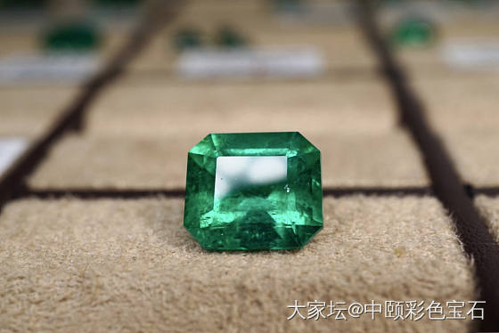 ##中颐天然哥伦比亚祖母绿##  6.87ct  GRS证书_祖母绿名贵宝石