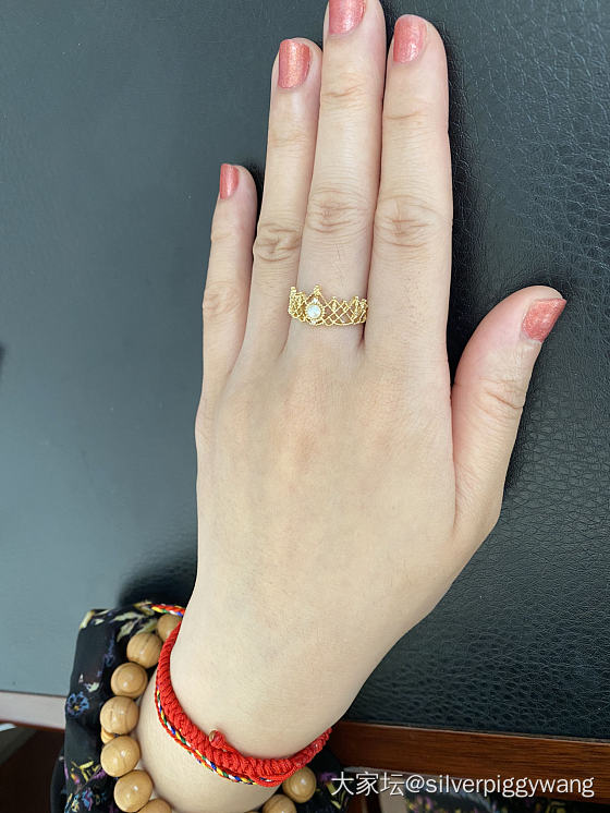 携莲花关祝大家元宵快乐_手镯银