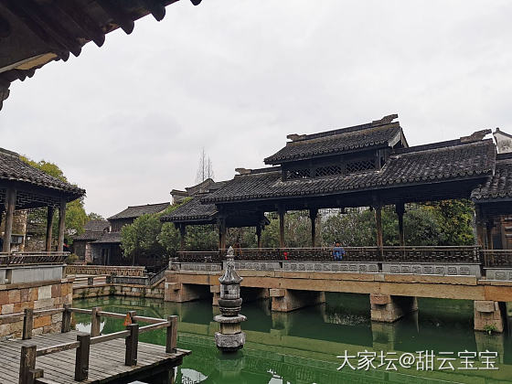 春雨朦胧中的乌镇，景区里基本没什么人，很多店都是独享，哈哈哈