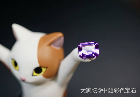 ##中颐未加热紫色蓝宝石##  1.04ct_蓝宝石名贵宝石