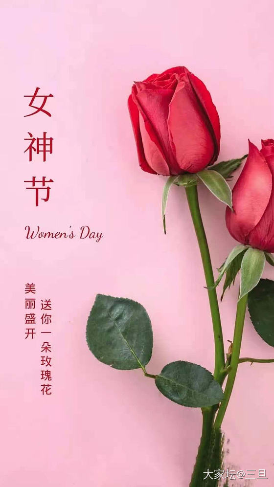 女神节快乐！