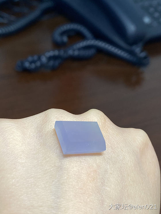 美丽的紫方方！可以小但必须美！_翡翠