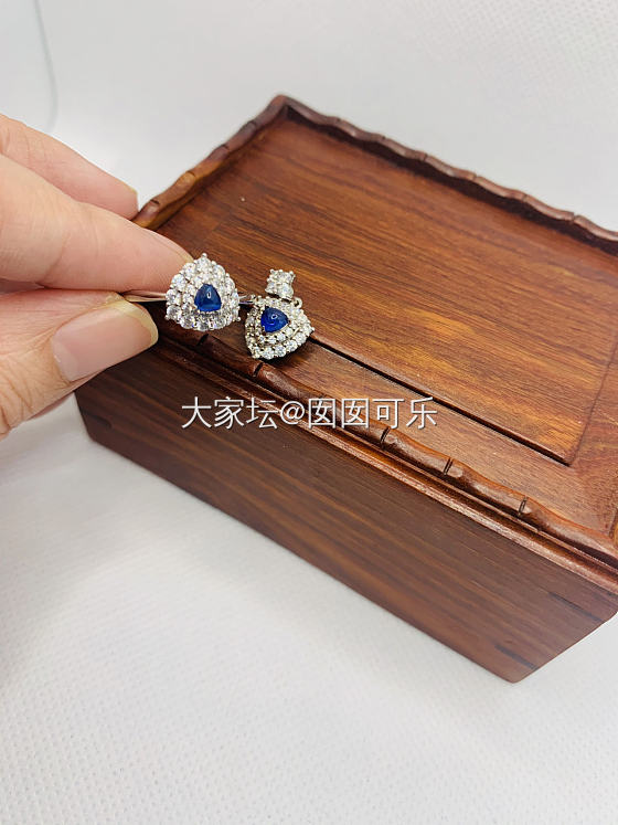 925银镶彩宝系列，蓝宝石➕红宝石_首饰